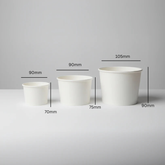 White Paper Bowl
