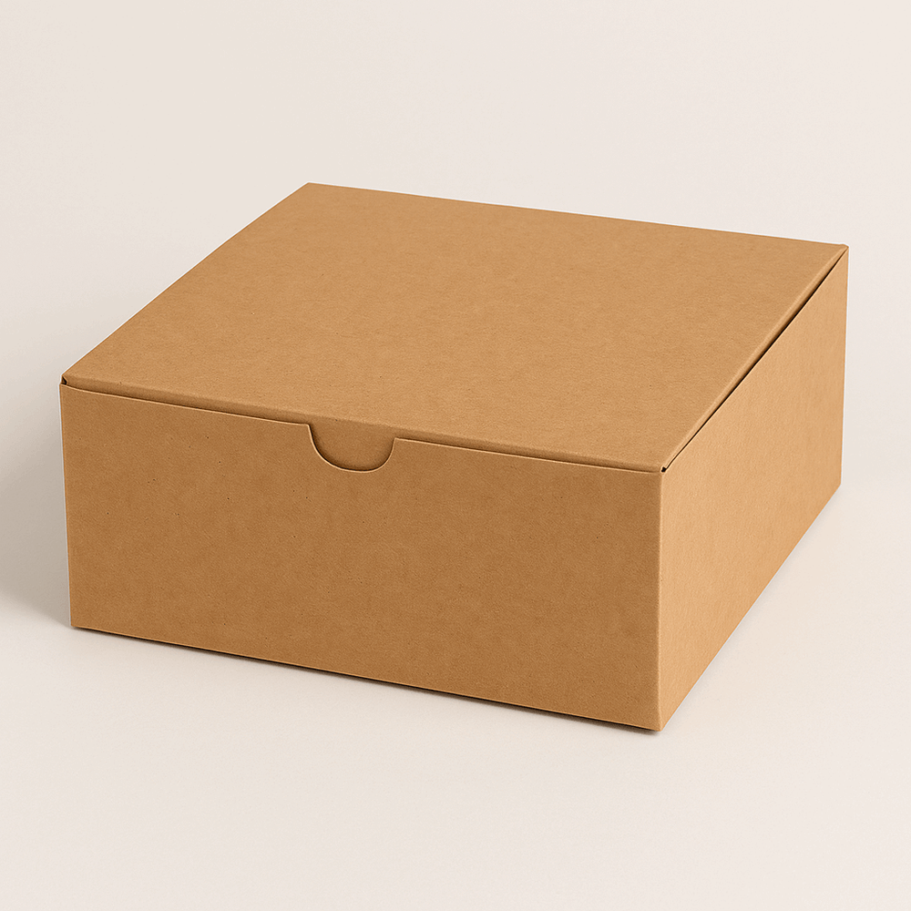 Kraft Cake Box - 8x8x4