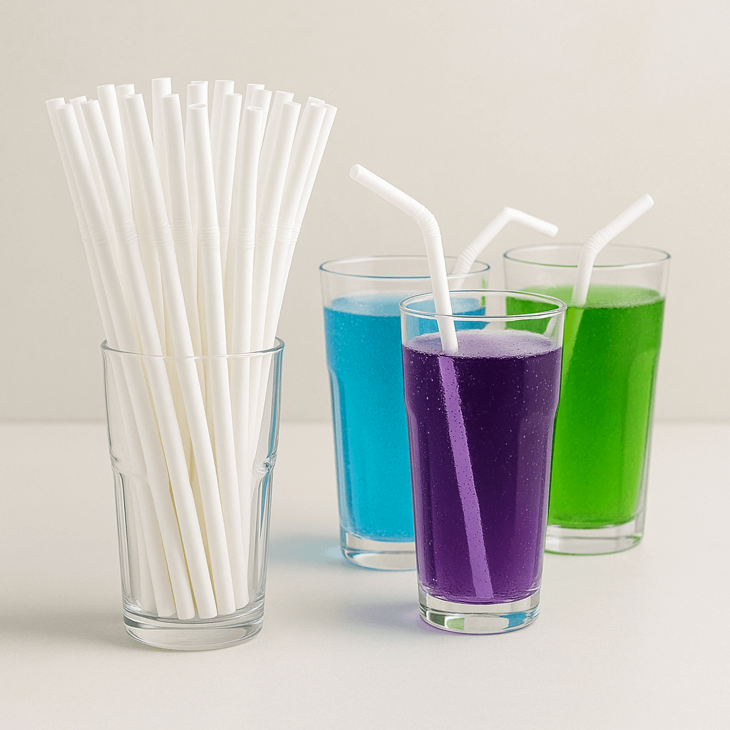 Plastic Straw (6mm,8mm)