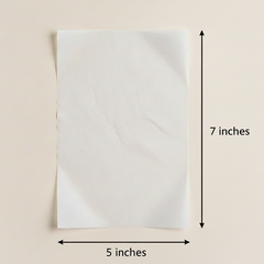 butter paper 7x5 inch food grade non stick grease resistant sheet – PackItUp Pakistan