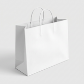 White Wardrobe Bag – Medium 14 × 18 × 4 in