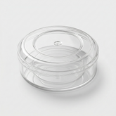 ROUND ACRYLIC DESSERT BOX - 250g