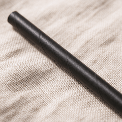 8mm Premium Black Paper Straws
