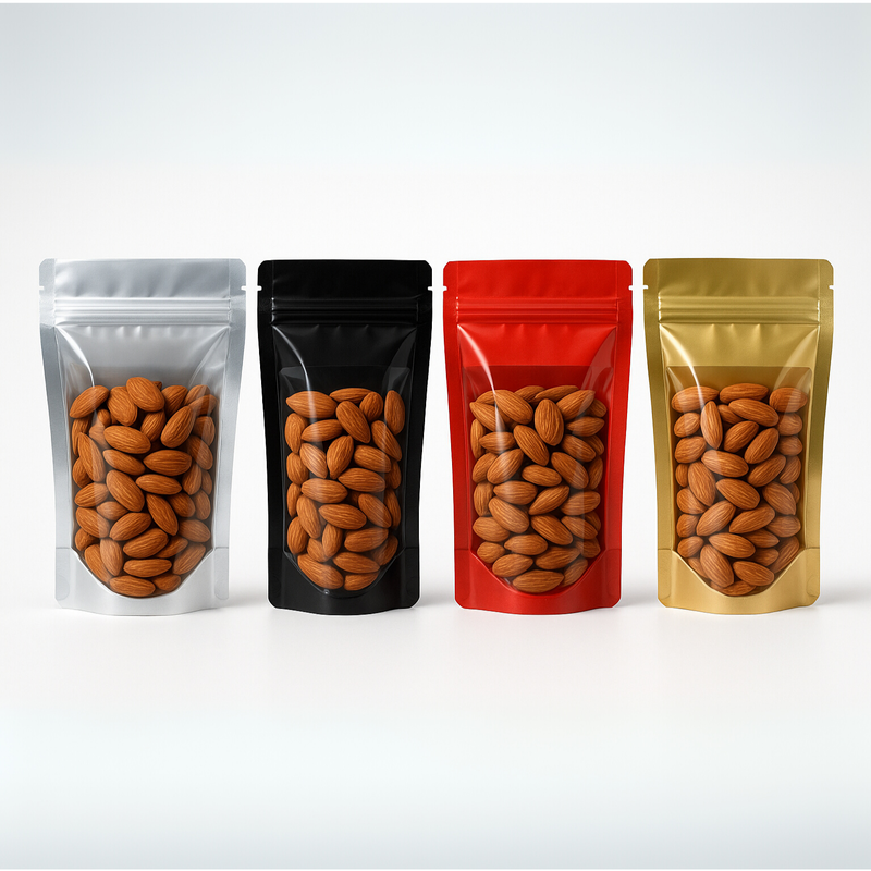 Aluminum Transparent Stand Up Pouches