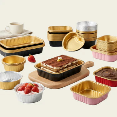Aluminum Tray & Bowl With Lid