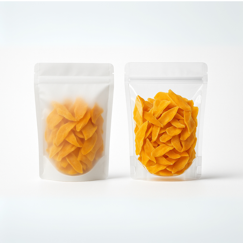 Transparent pouches