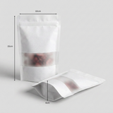 White Kraft Pouches - 10×15cm