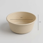Bagasse Round Bowl with PET Lid – 850ml