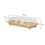 Bagasse Sushi Tray Small
