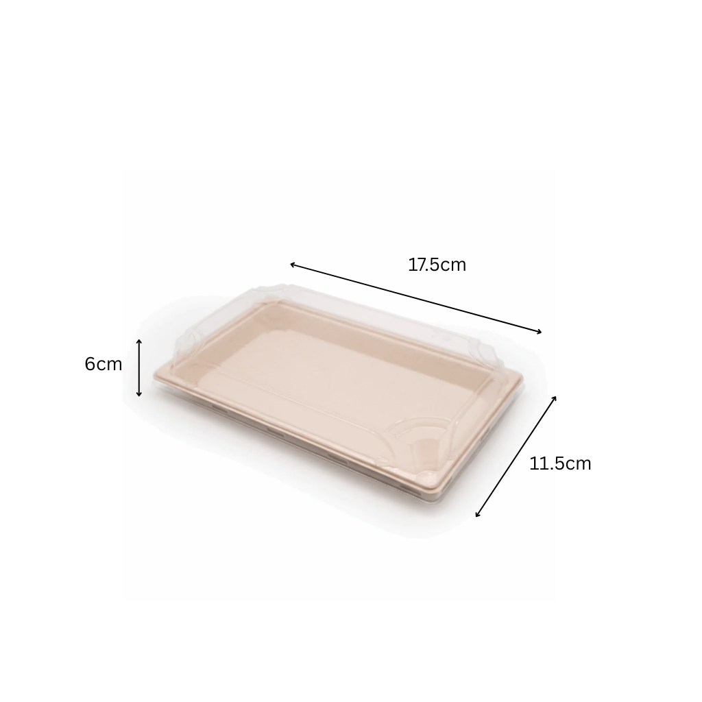 Bagasse Sushi Tray Large
