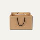 Kraft Bag with String Handle | 8.5 × 8.5 × 8"
