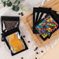 Black Mylar Ziplock Pouch