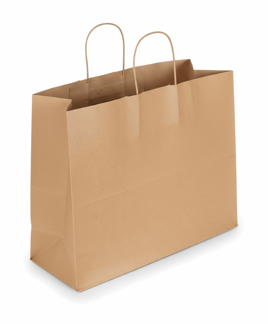 Kraft Wardrobe Bag – Medium 14 × 18 × 4 in