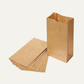 Kraft Takeaway Bag – Small 8 × 4 × 3 in