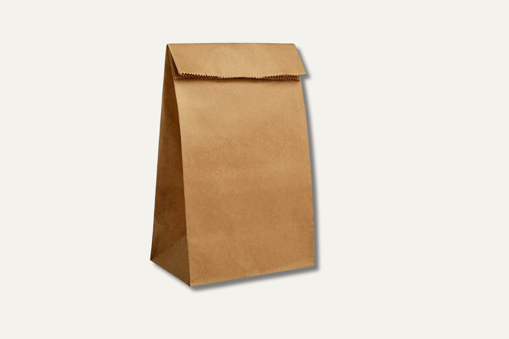 Takeaway bag large 14" x 9" x 5"