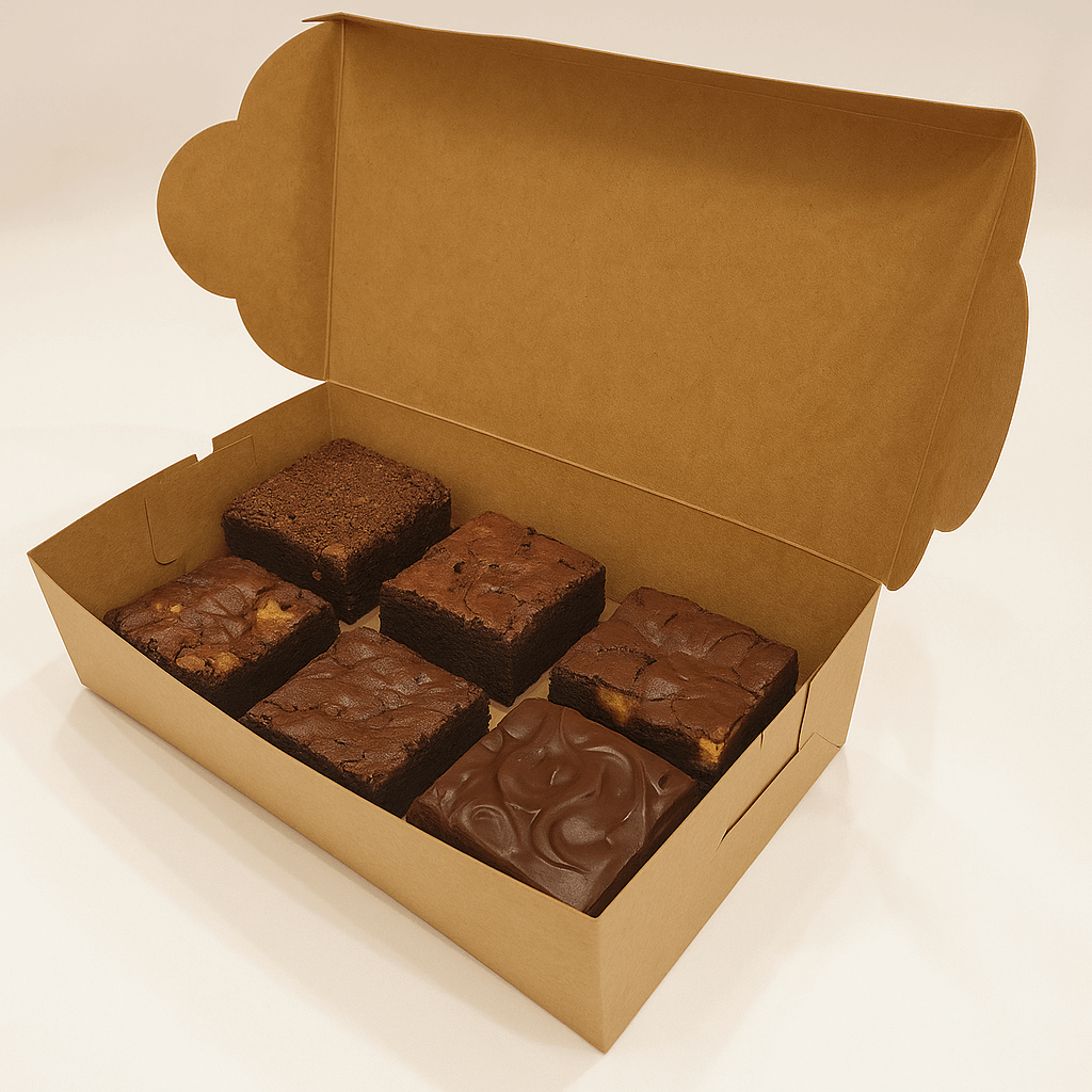 Kraft 6 Brownie Box