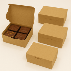 Kraft 4 Brownie Box