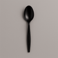 Black Plastic Cutlery