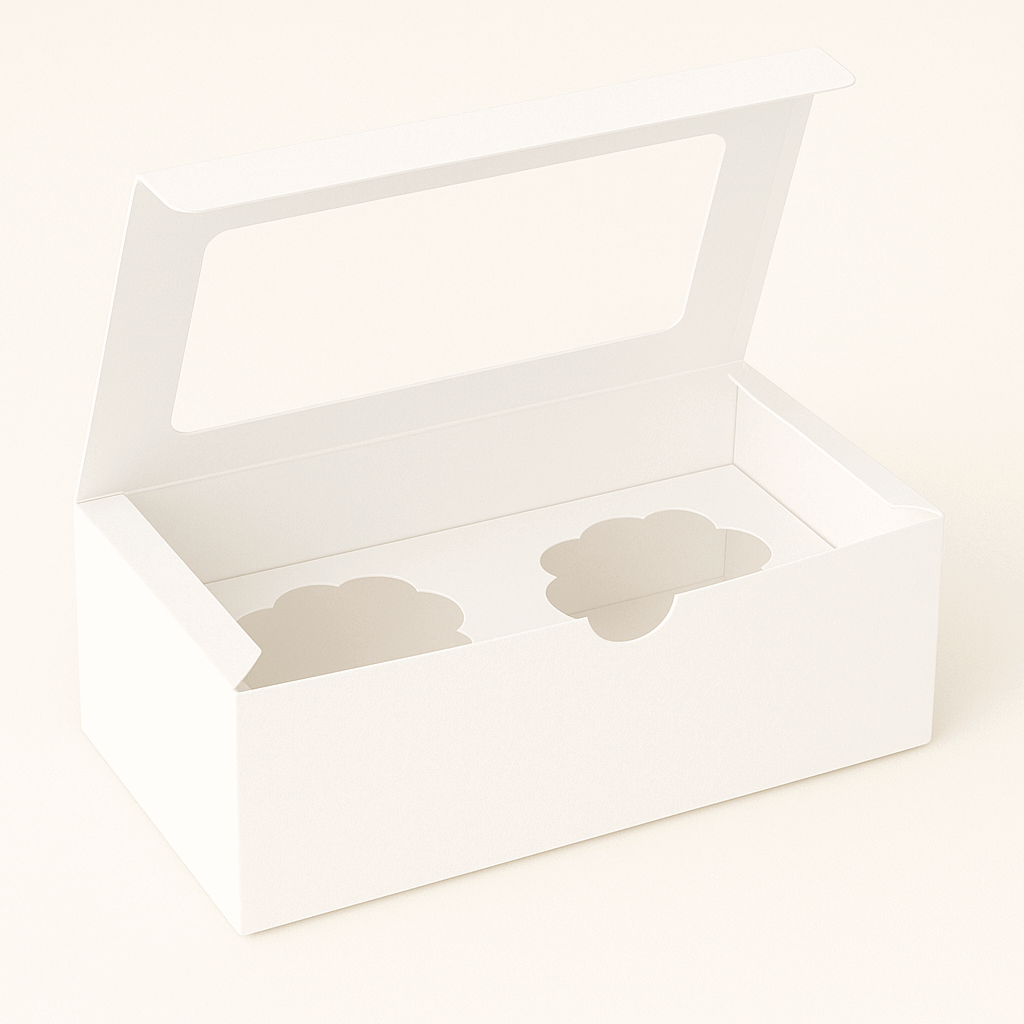 2 cupcake box