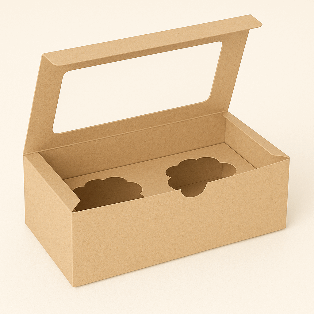 2 cupcake box