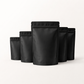 Black Matte Stand-Up Pouch Without Window (No Window)