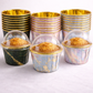 premium cupcake paper cups gold inner lining multicolor size 6.5x5x4 cm – PackItUp Pakistan
