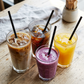 Black Plastic Straw 8mm
