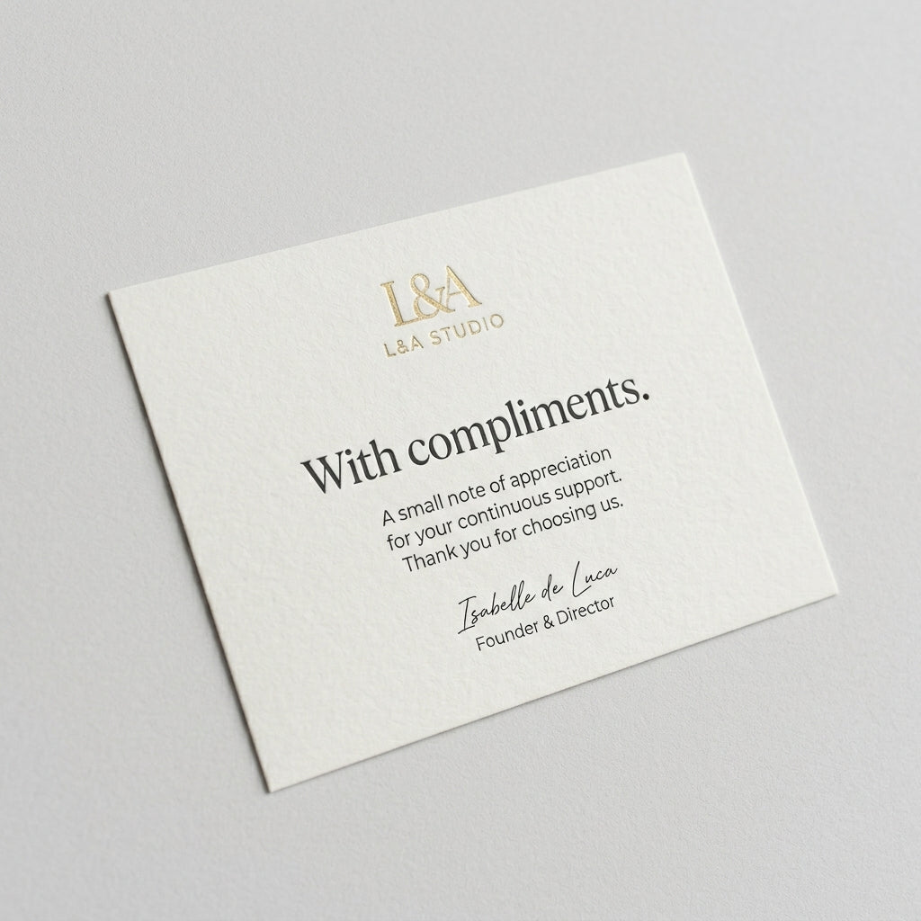 Thankyou/Compliment Cards