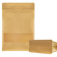 Kraft Brown Flat Bottom Pouch