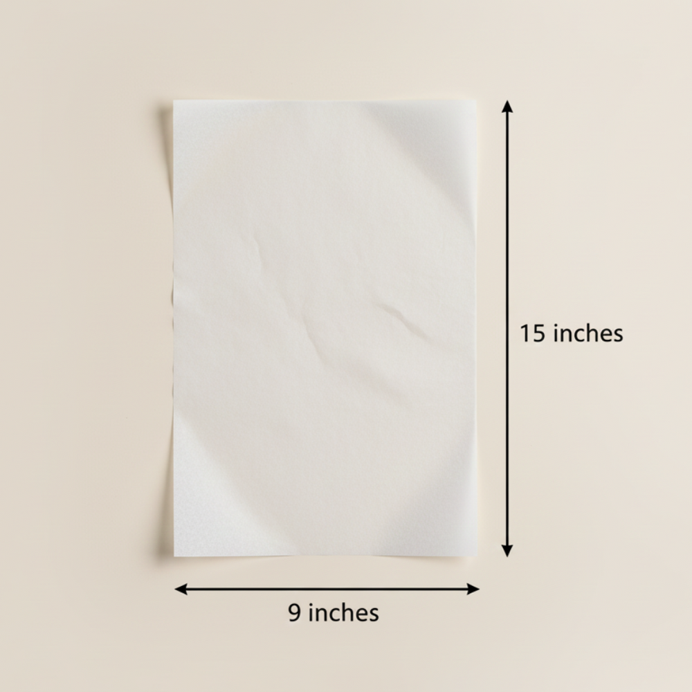 butter paper 9x15 inch food grade non stick grease resistant wrapping sheet – PackItUp Pakistan