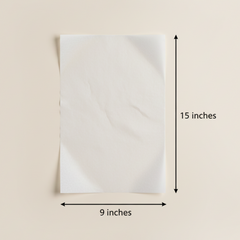 butter paper 9x15 inch food grade non stick grease resistant wrapping sheet – PackItUp Pakistan