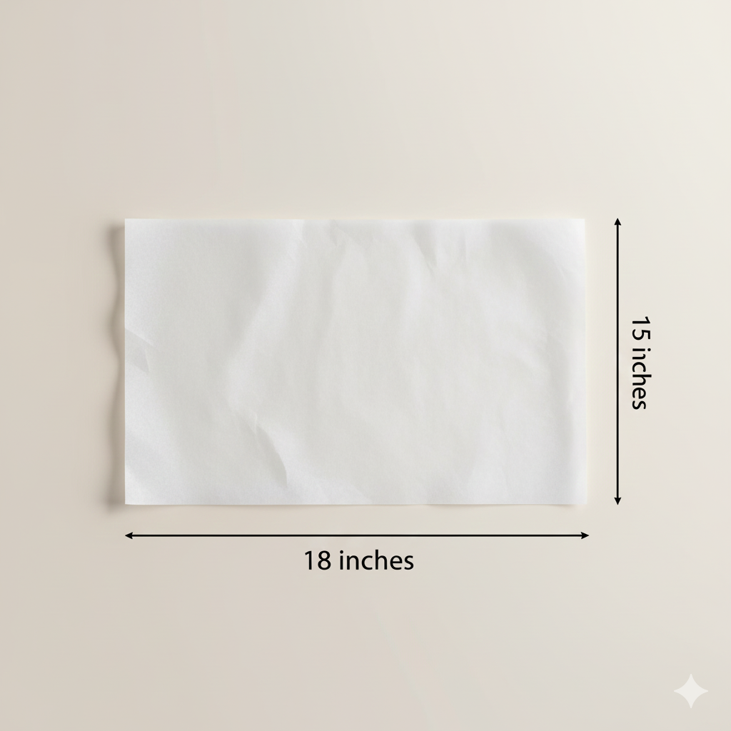 butter paper 15x18 inch extra large food grade grease resistant sheet – PackItUp Pakistan