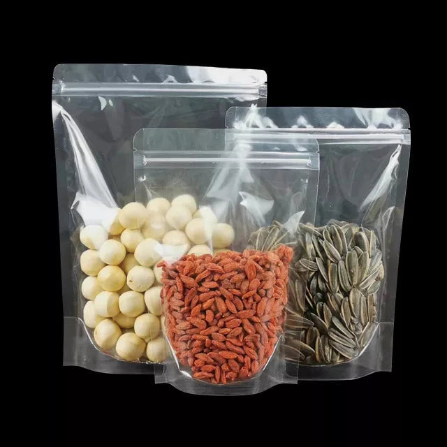 Clear Transparent StandUp Pouches