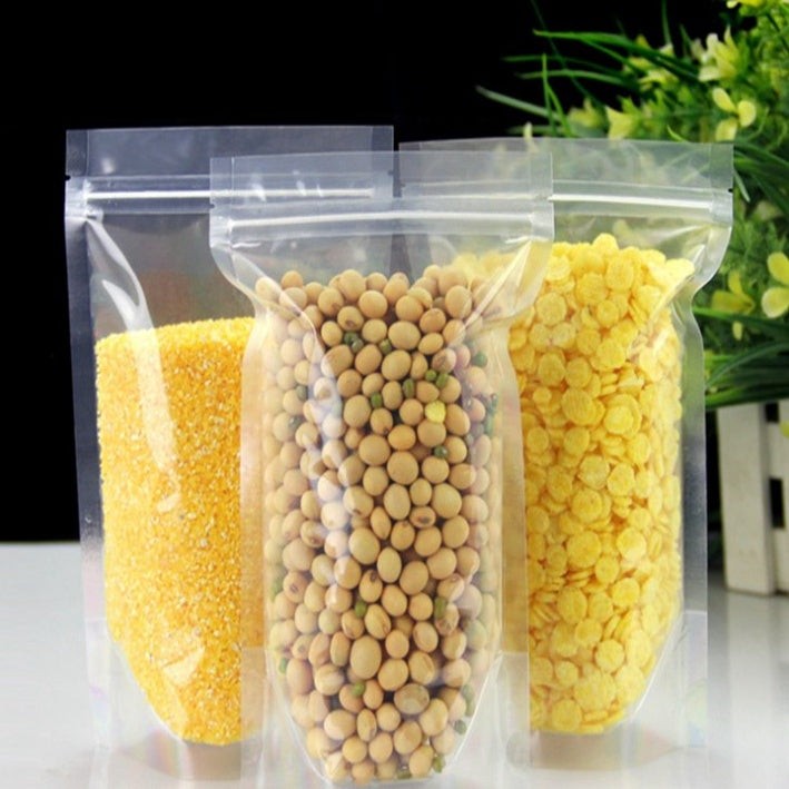 Clear Transparent StandUp Pouches