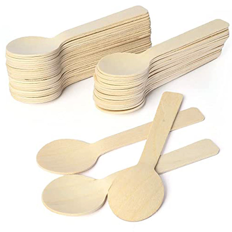 Birchwood Disposable Spoons – 100mm