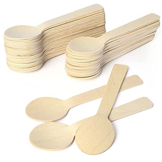 Birchwood Disposable Spoons – 100mm