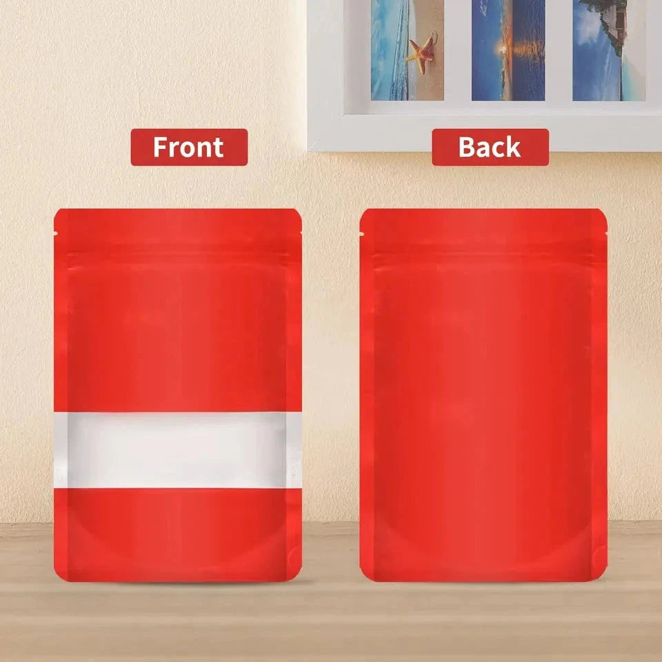 Black Aluminum Pouches | 16 x 24cm