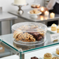 Round Clear Acrylic Dessert Box - 500g - Extra Height
