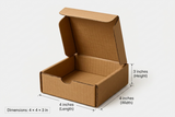 Delivery Box – Small 4 × 4 × 3 in