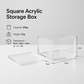 SQUARE ACRYLIC DESSERT BOX - 200g