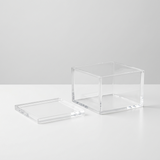 SQUARE ACRYLIC DESSERT BOX - 200g