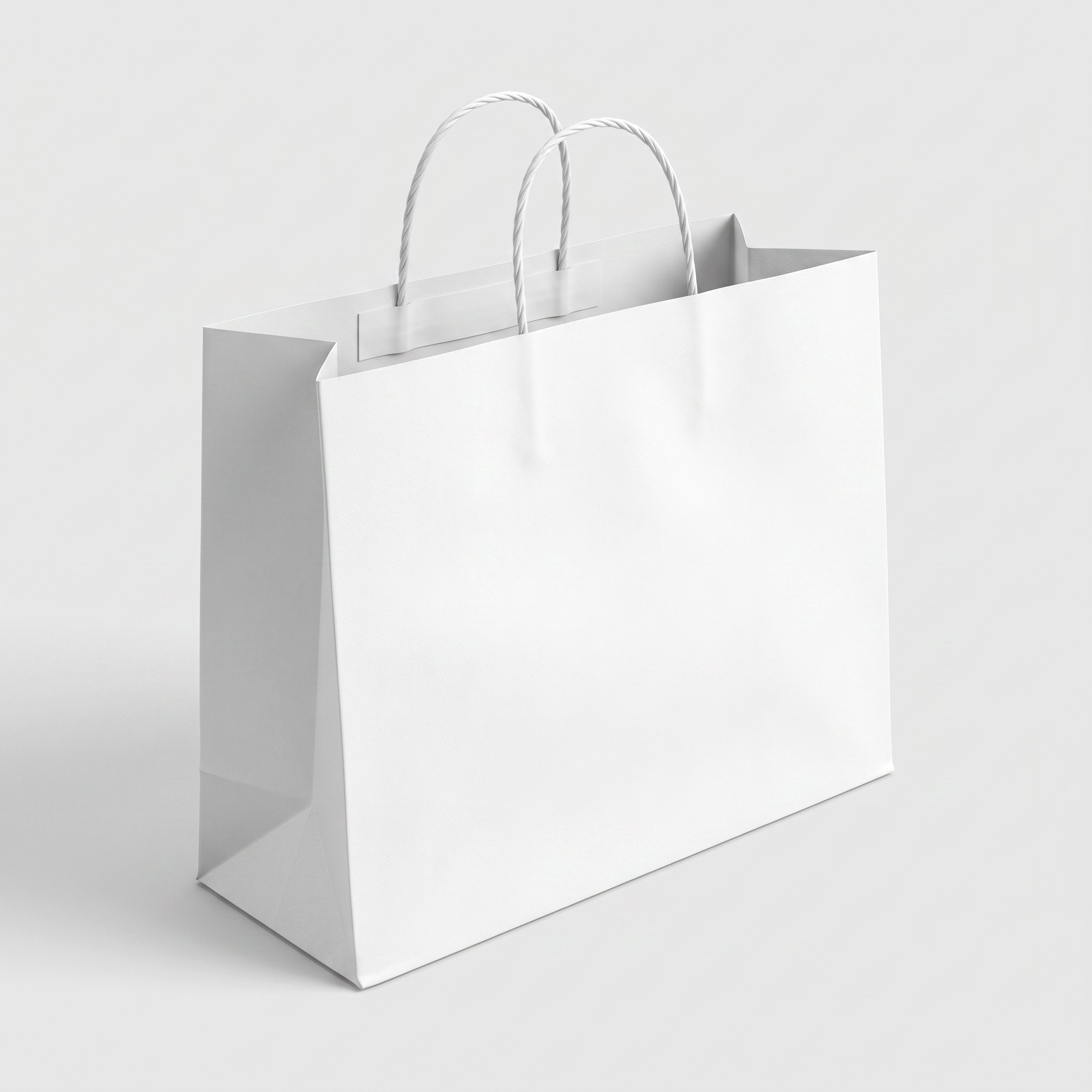 White Wardrobe Bag – Medium 14 × 18 × 4 in