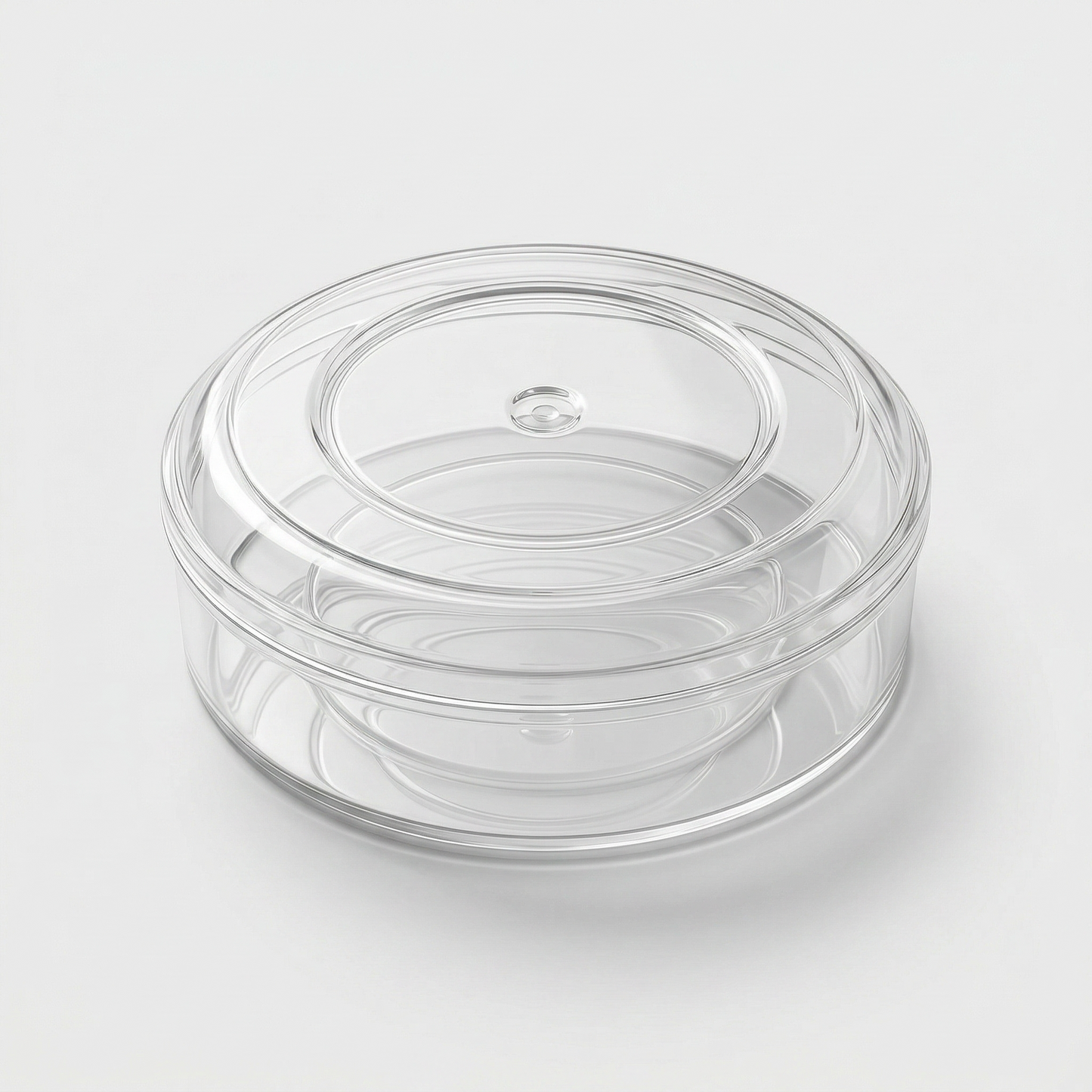 ROUND ACRYLIC DESSERT BOX - 250g