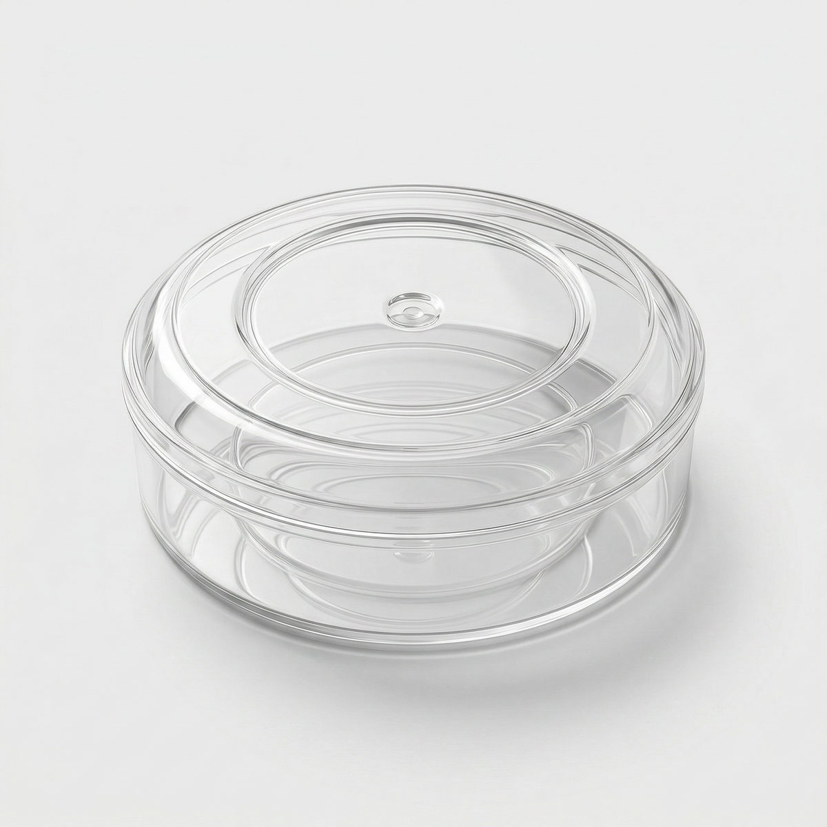 ROUND ACRYLIC DESSERT BOX - 250g