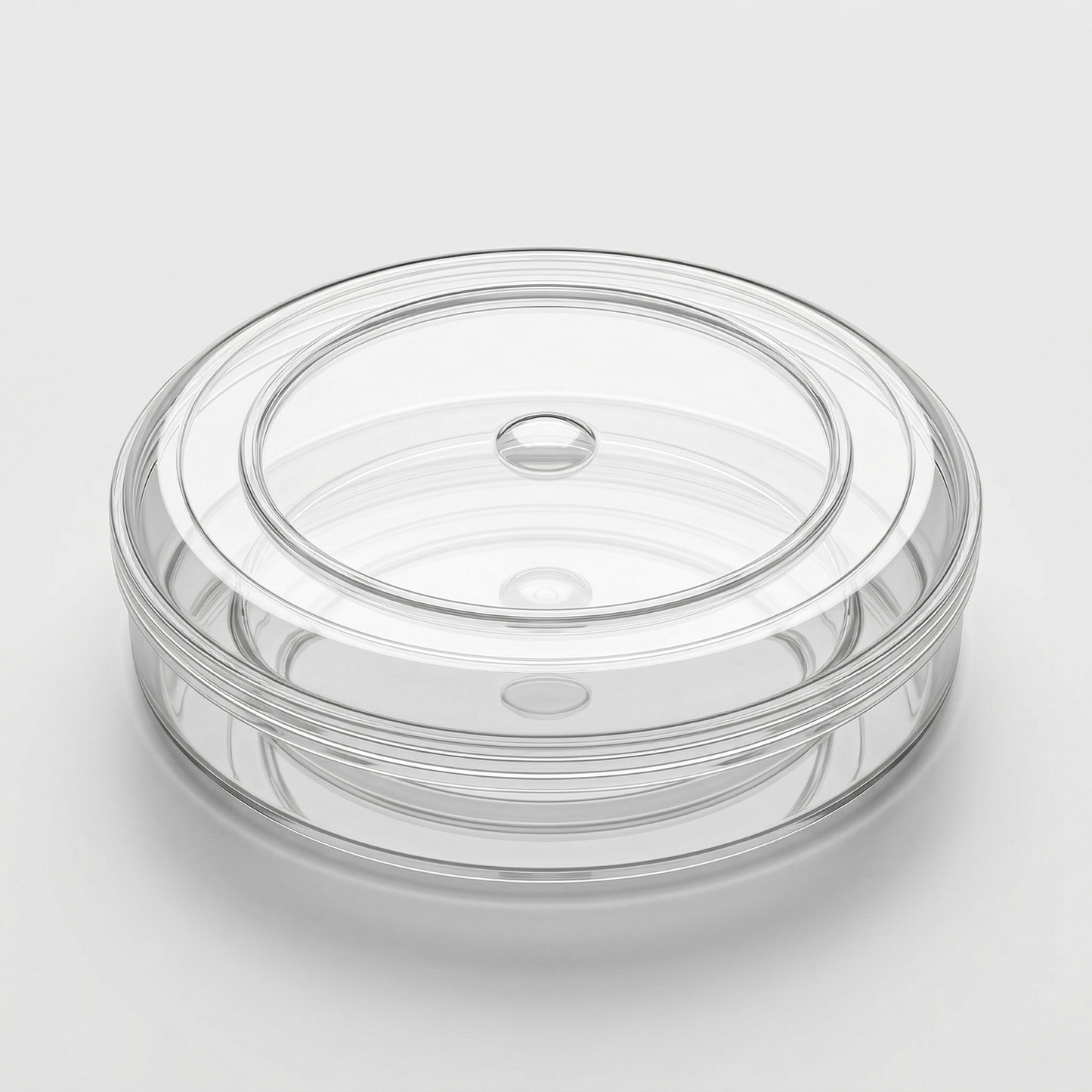 ROUND ACRYLIC DESSERT BOX - 500g