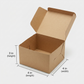 Kraft Desert Box - 4x4x3