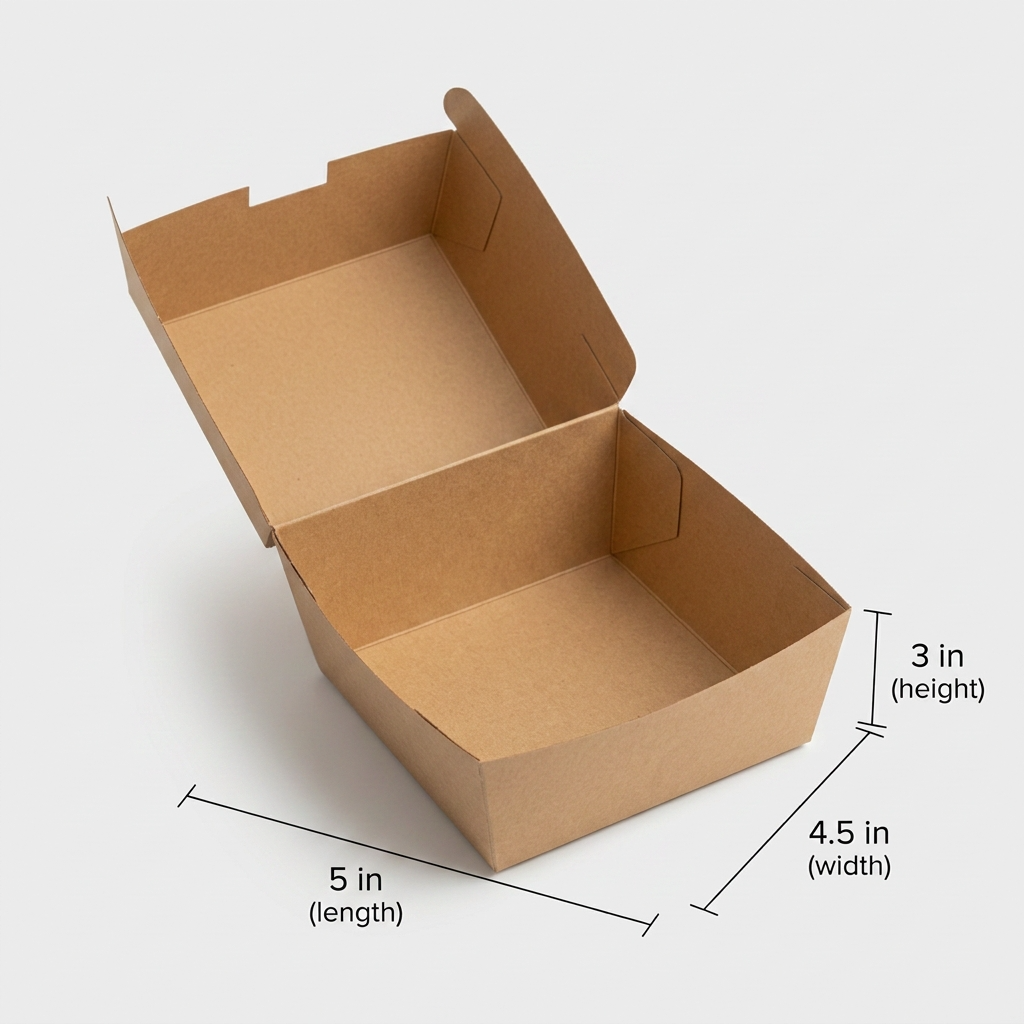Kraft Bento Cake Box – 5×4.5×3 in