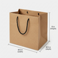 Kraft Bag with String Handle | 8.5 × 8.5 × 8"