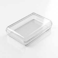 RECTANGLE ACRYLIC DESSERT BOX - 250g
