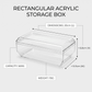 Rectangular Acrylic Storage Container - 500g